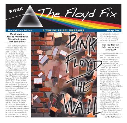 Pink Floyd "The Wall" imagery