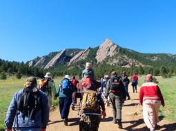 Community Hike in Chautauqua Park