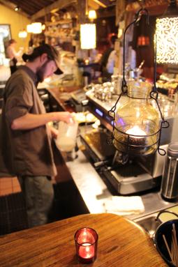 Takig mixing the Chai