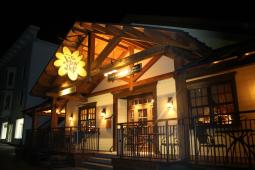 The outside at night